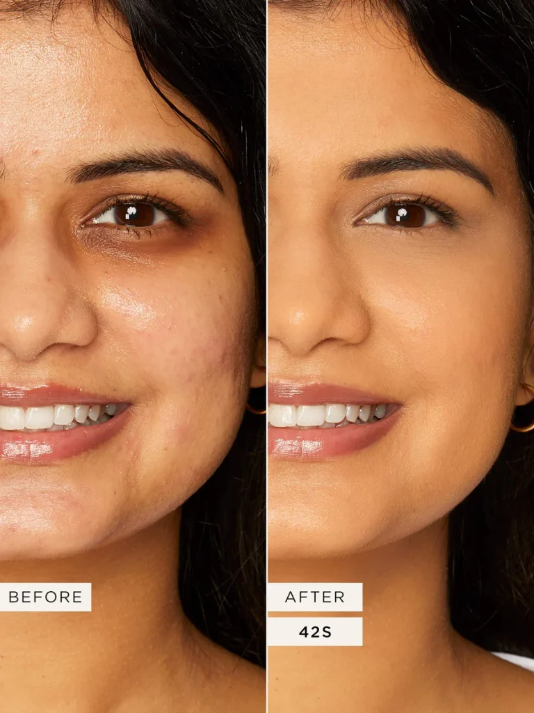 کانسیلر مات Shape Tape تارت روی پوست صورت