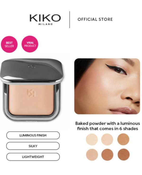 پنکک كيكو میلانو kiko milano radiant fusion baked powder - Image 8