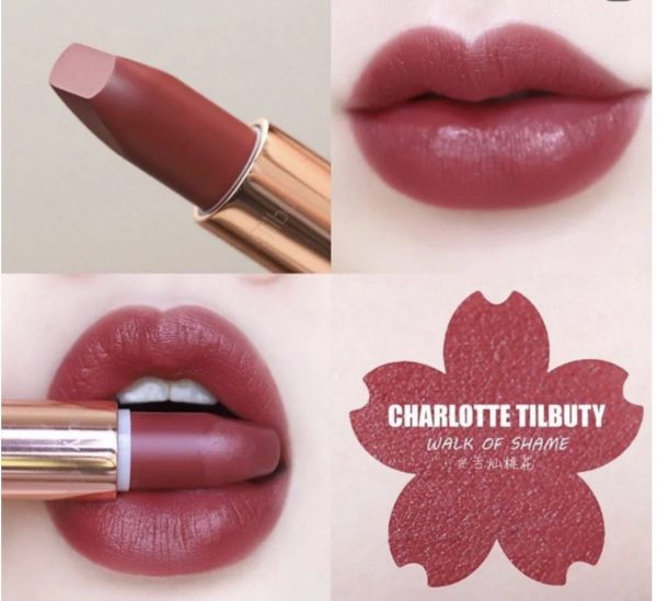 رژ لب جامد والک آف نو شیم شارلوت تیلبری  CHARLOTTE TILBURY WALK OF NO SHAME LIPSTICK - Image 3