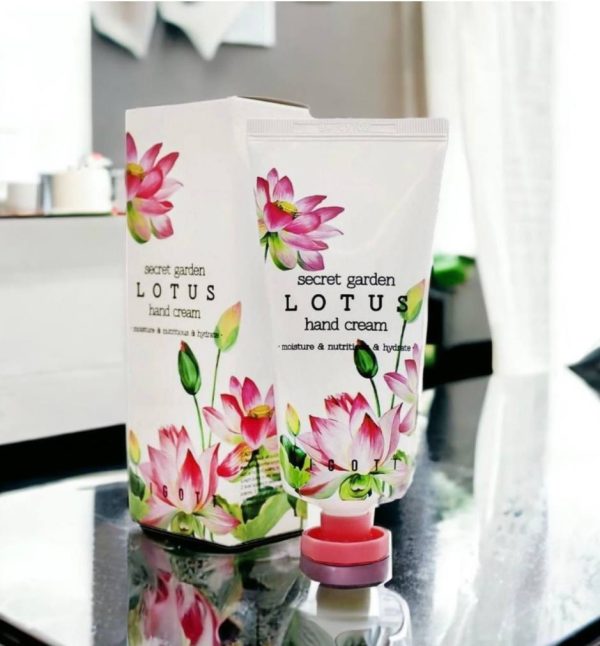 کرم دست مرطوب کننده لوتوس رز جیگات  Jigott Secret Garden Lotus Hand Cream 100ml - Image 5