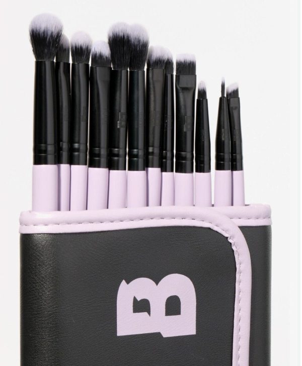 ست براش چشم بیوتی بای eye wonder 12 piece eye brush set with brush roll - Image 7