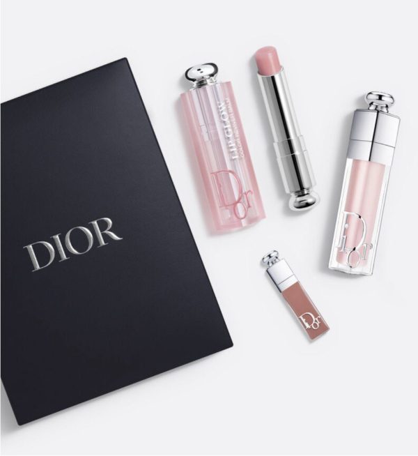 پک لیپ گلاس و بالم لب ادیکت دیورdior addict makeup set - Image 2