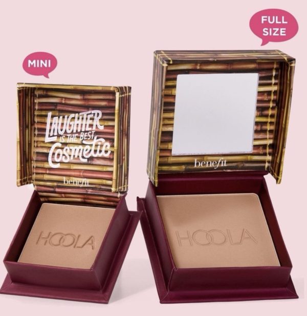 برانزر مات بنفیت رنگ هولا مینی Benefit Cosmetics Matte Bronzer Hoola - Image 3