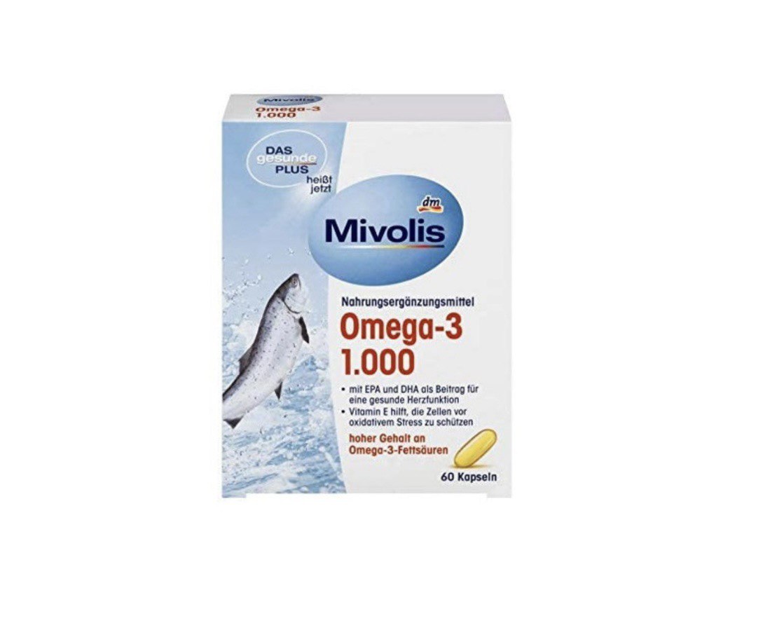 قیمت و خرید قرص Omega 3 امگا 3 1000mg موولیس Mivolis omega-3 - شینزه