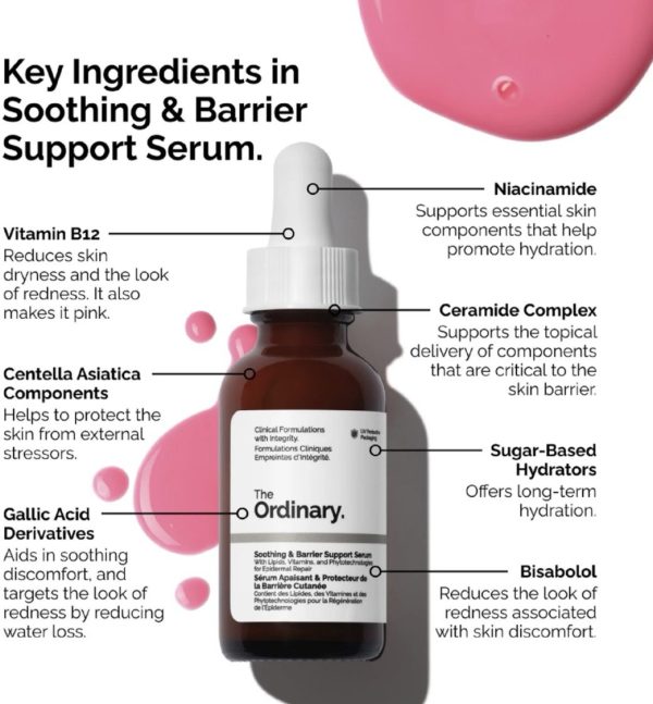 سرم ترمیم کننده و محافظ پوست اوردینری The Ordinary Soothing & Barrier Support Serum - Image 5