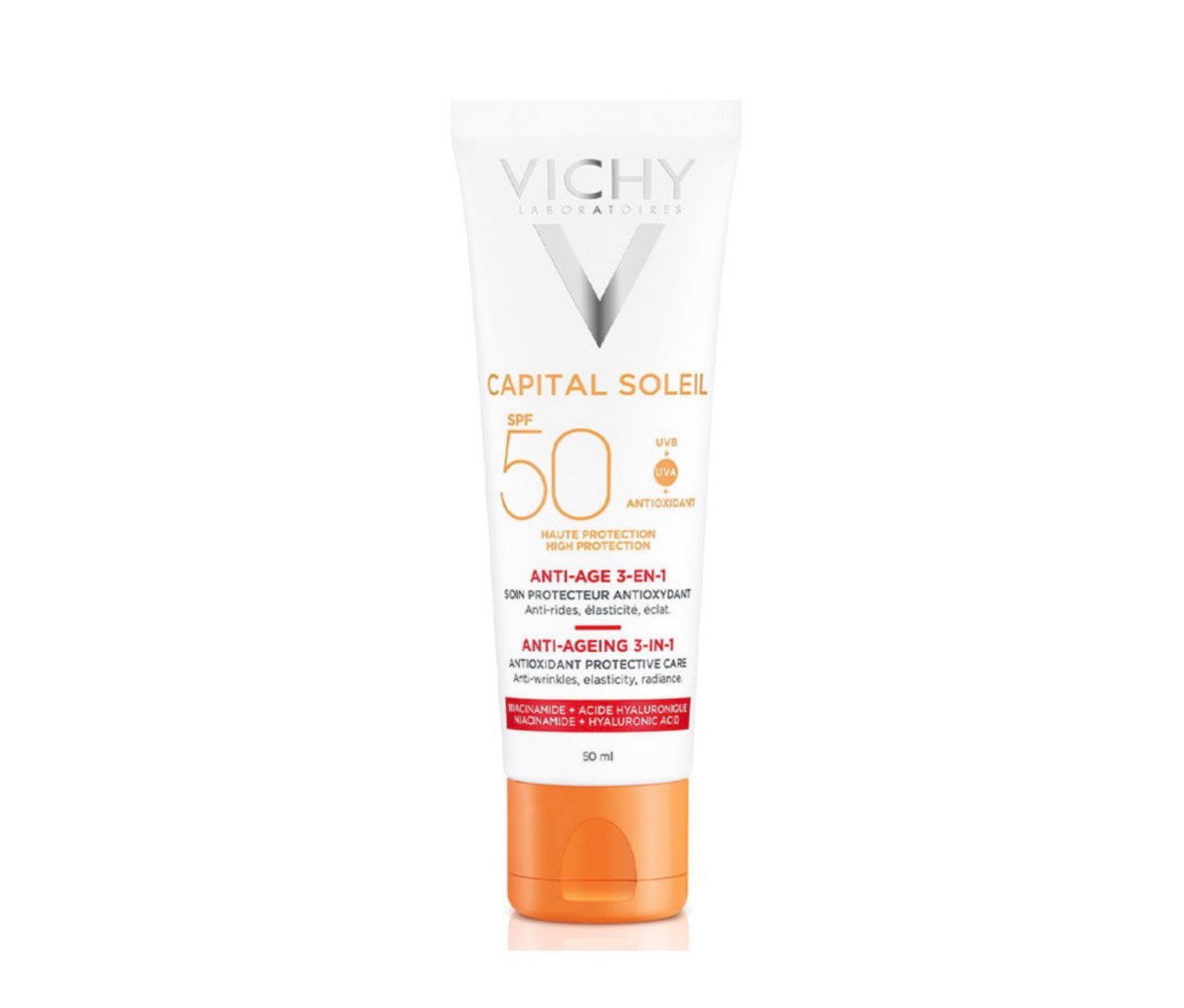کرم ضد آفتاب ویشی سری Capital Soleil مدل Anti-Ageing 5 ضد آفتاب ویشی کاپیتال سولیل آنتی ایجینگ