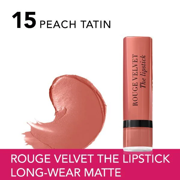رژ لب جامد بورژوا مدل rouge velvet 5 رژ لب جامد بورژوا مدل rouge velvet