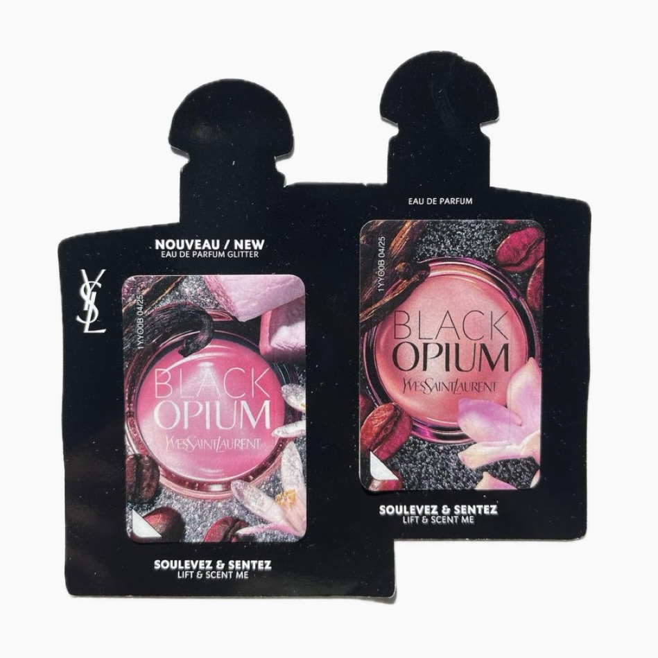 تست ادو پرفیوم بلک اوپیوم گلیتر (Black Opium Glitter Eau de Parfum) 1 تست ادو پرفیوم بلک اوپیوم گلیتر (Black Opium Glitter Eau de Parfum)