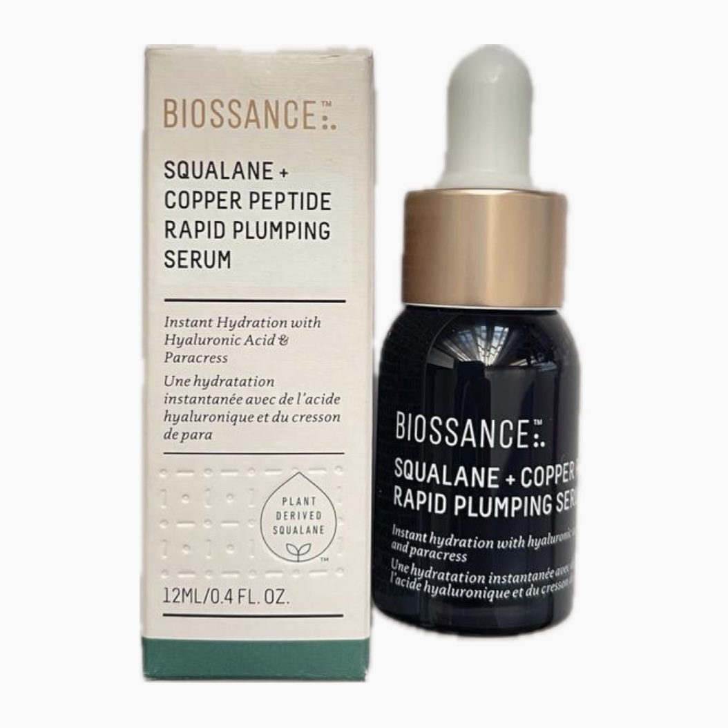 سمپل سرم آبرسان و حجمدهنده بایوسانس مدل Squalane + Copper Peptide Rapid Plumping 1 سمپل سرم آبرسان و حجمدهنده بایوسانس مدل Squalane + Copper Peptide Rapid Plumping