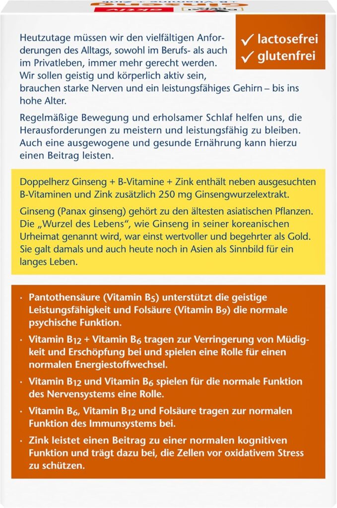 کپسول جینسینگ و ویتامین ب دوپل هرز اکتیو 7 خرید کپسول جینسینگ و ویتامین ب دوپل هرز