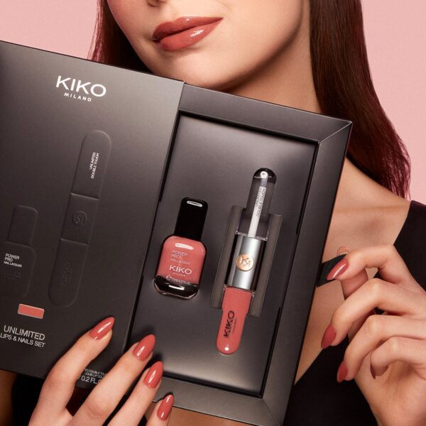 صفحه نخست 41 kiko unlimited lips nails set lipstick shade 103 packaging